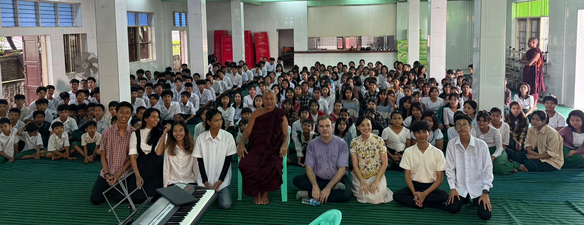 Myanmar Music Festival students